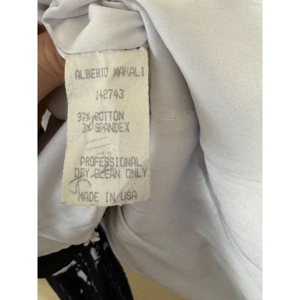 Alberto Makali abstract print art to wear blazer size 4 - Picture 6 of 9